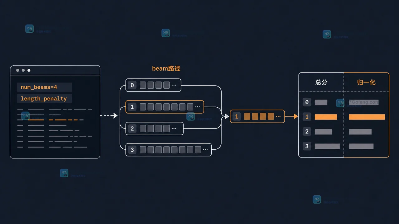 Hugging Face Transformers generate 返回分数怎么验收：output_scores、compute_transition_scores 与长度惩罚