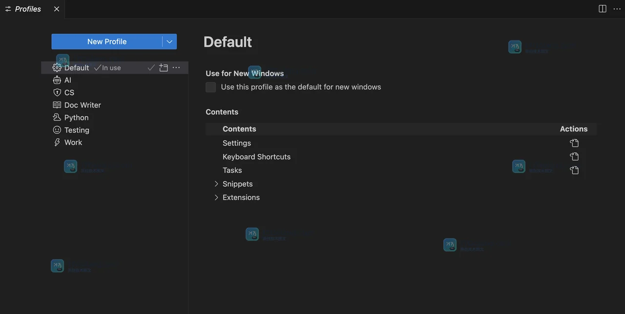 VS Code Profiles 怎么隔离项目设置：创建、切换与 Settings Sync 核对