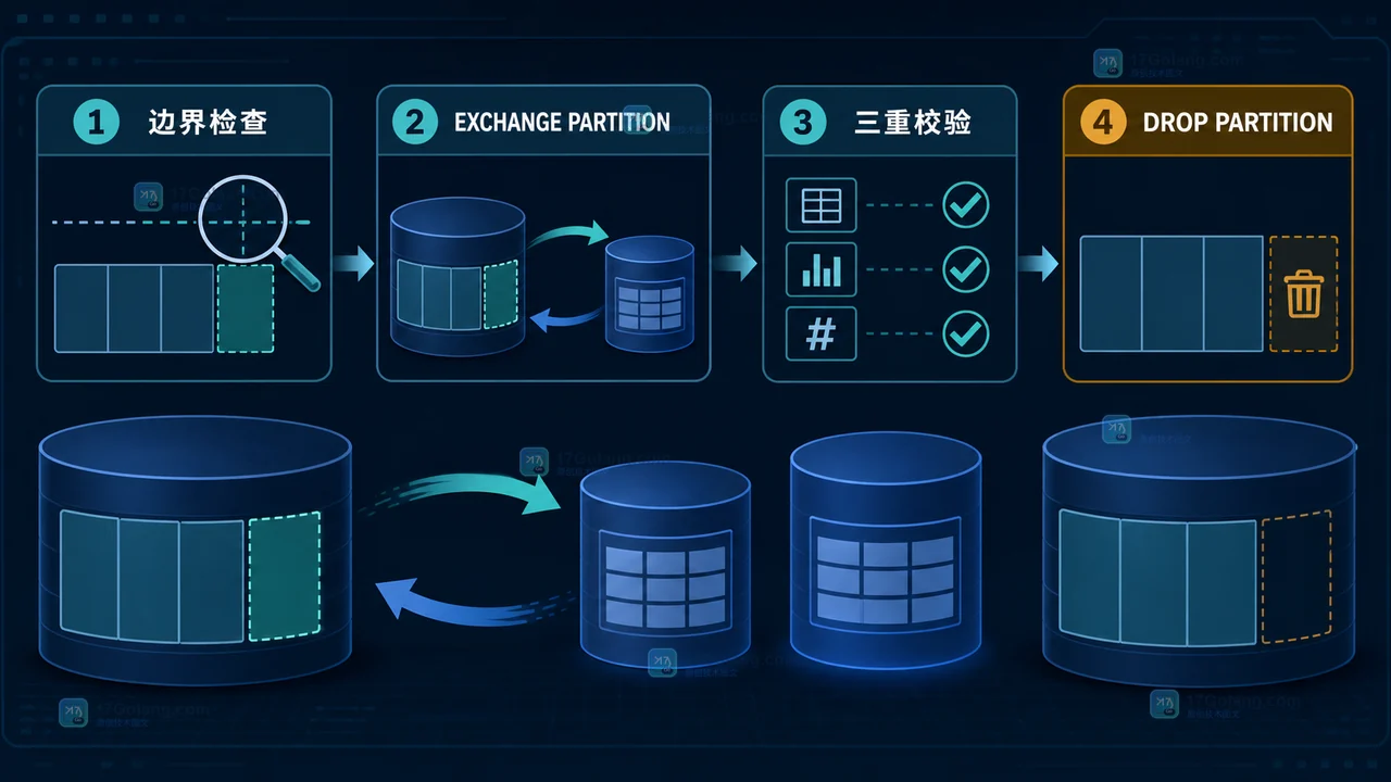 MySQL 分区归档从边界检查到交换分区和校验的安全流程