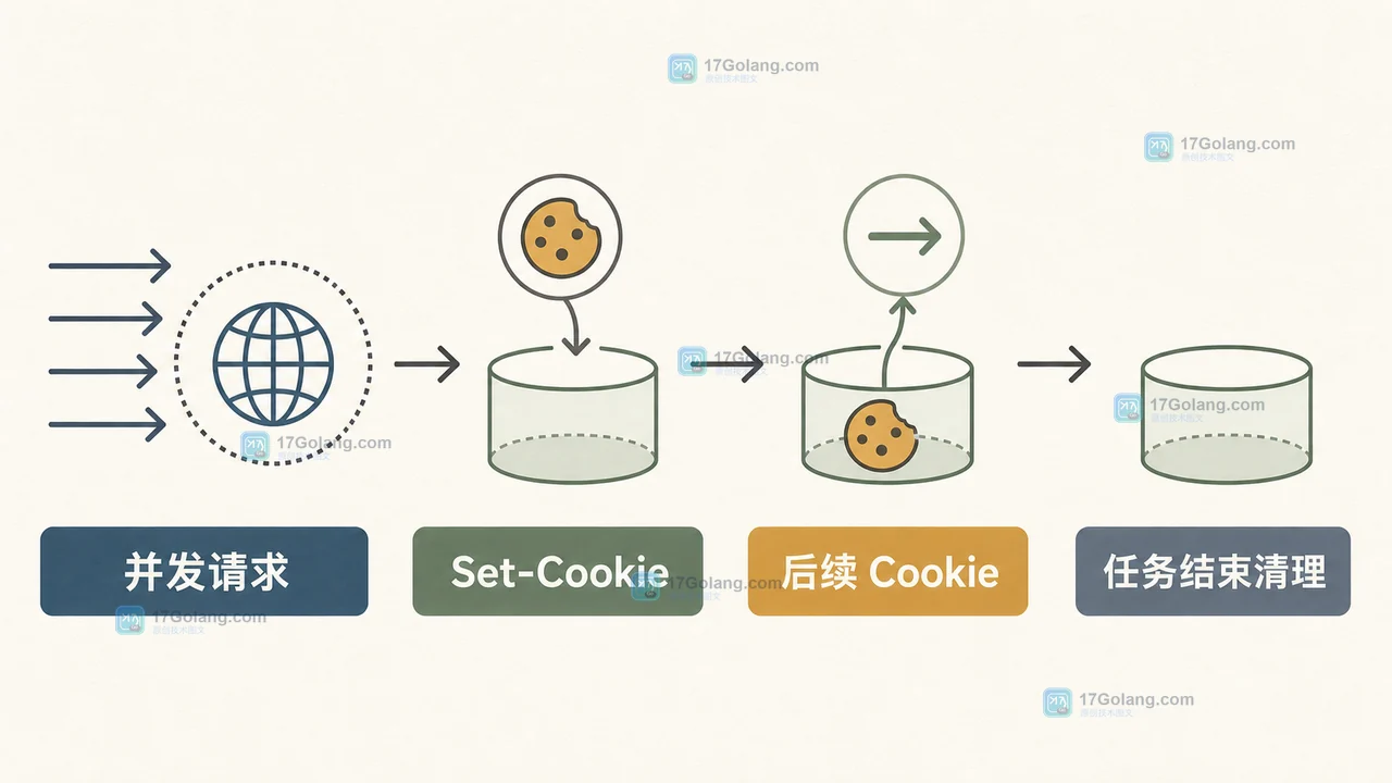 Java HttpClient CookieHandler 怎么隔离会话：共享 Cookie、并发请求与清理边界