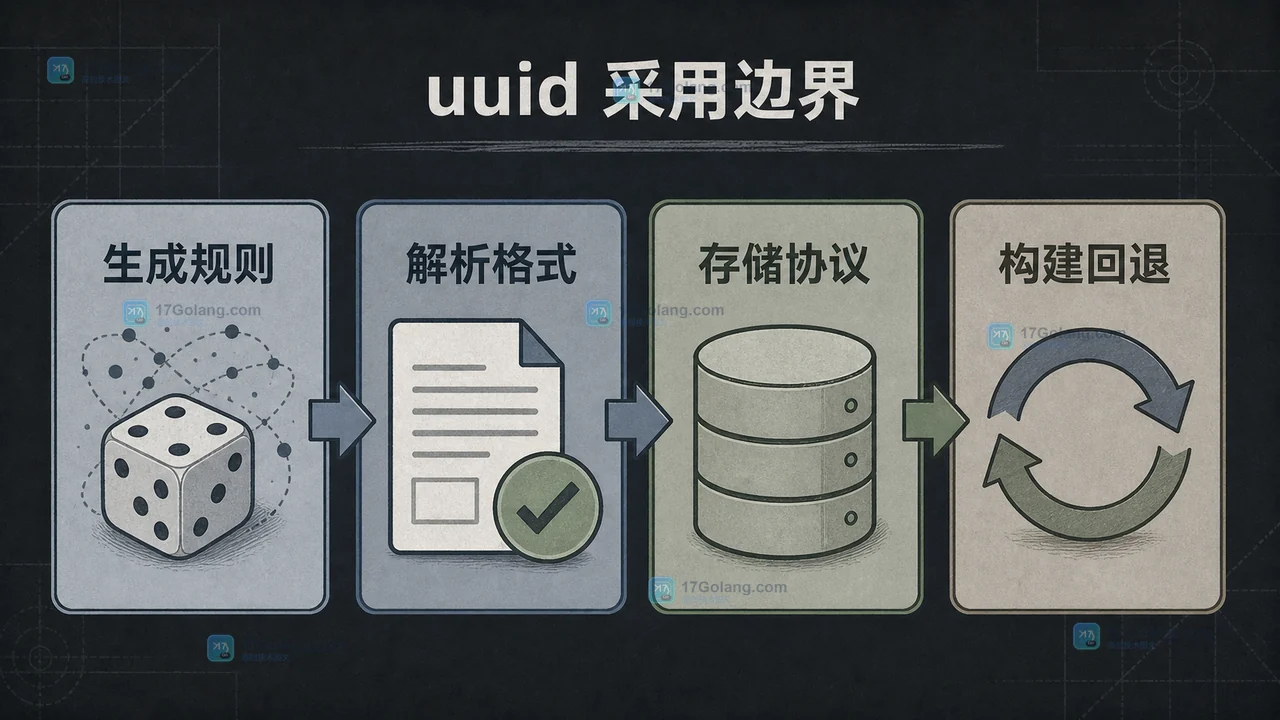 Go 1.27 uuid 包怎么选：从自定义实现迁移时要核对什么