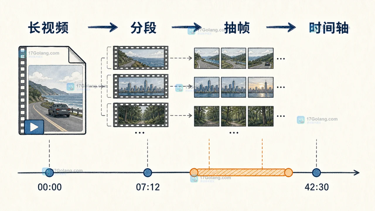 多模态模型处理长视频时,从上传文件到分段抽帧和时间轴索引的工程路径