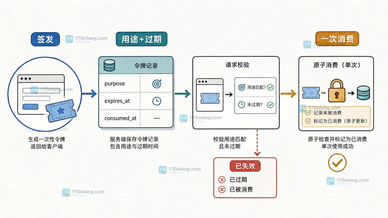 Go crypto/rand 生成短期令牌怎么做：编码长度、熵预算与过期校验