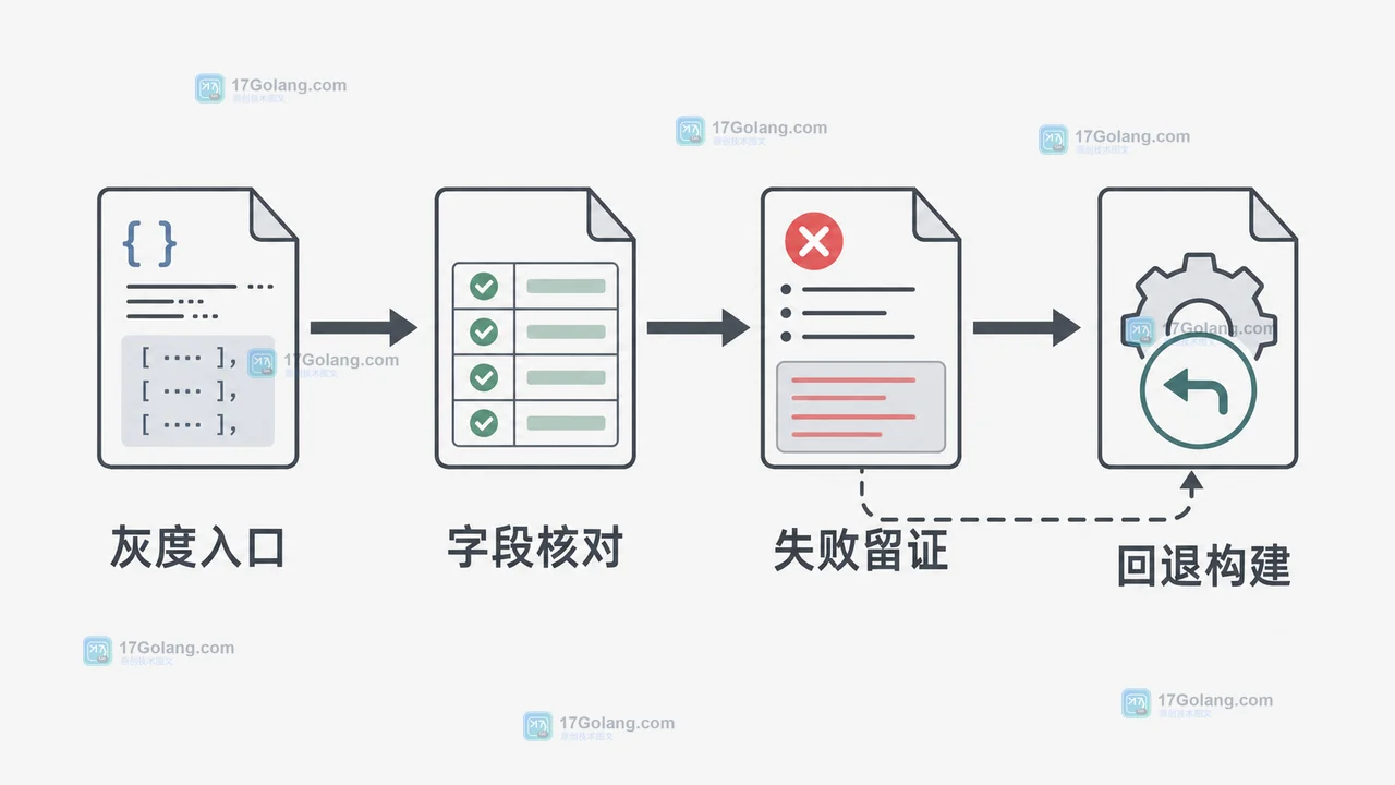 Go 1.27 JSON 迁移的灰度验证、失败记录与 nojsonv2 回退路径