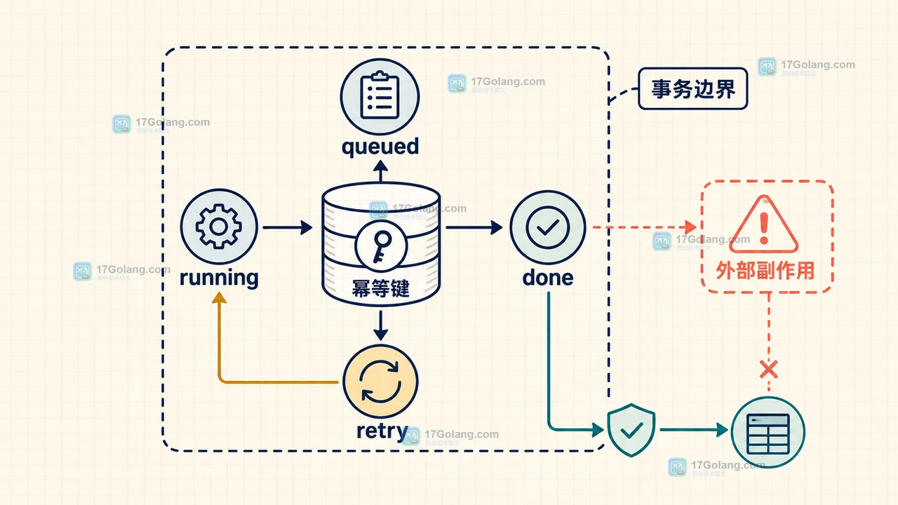 Laravel 队列任务为什么重复执行：唯一键、失败重试与幂等表的检查顺序