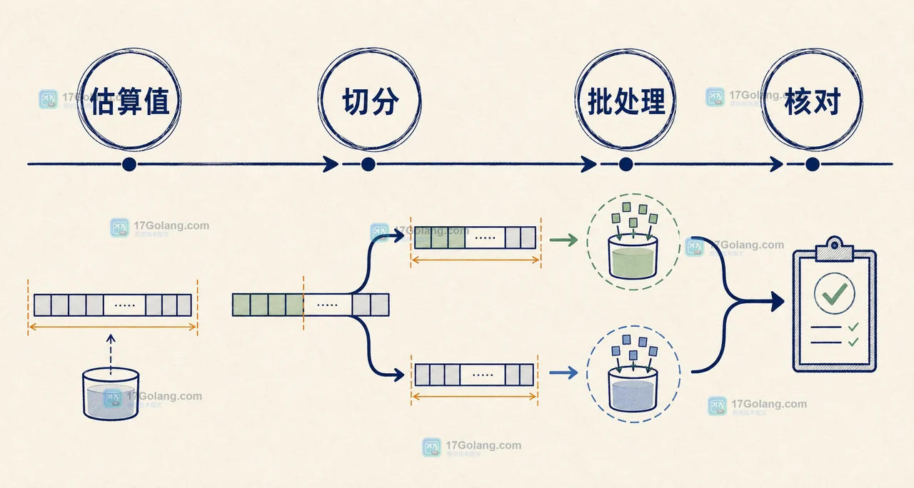 Java Spliterator trySplit 从估算值到批量切分再到消费核对的时间线