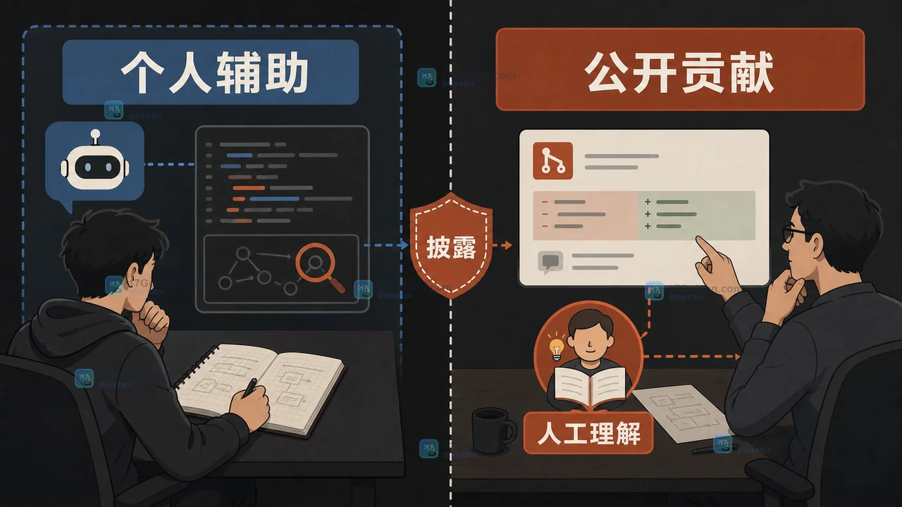Rust 项目采用 LLM 政策后怎么落地：贡献流程、代码审查与敏感数据边界