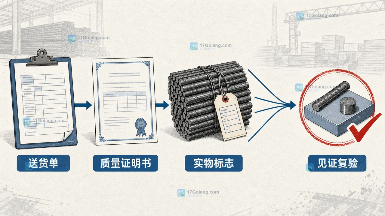 建筑钢筋采购怎么核对HRB400E、质量证明书和复验批次