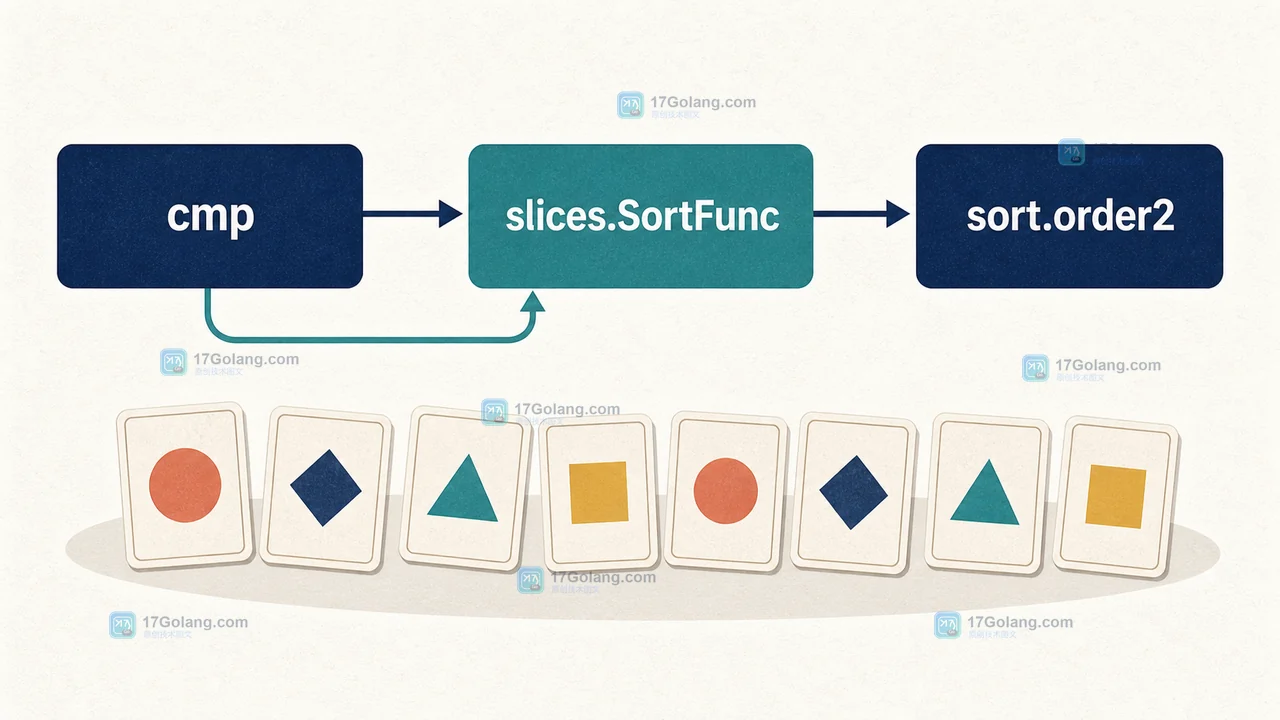 Go slices.SortFunc 排序不稳定怎么办：比较函数一致性与重复元素边界