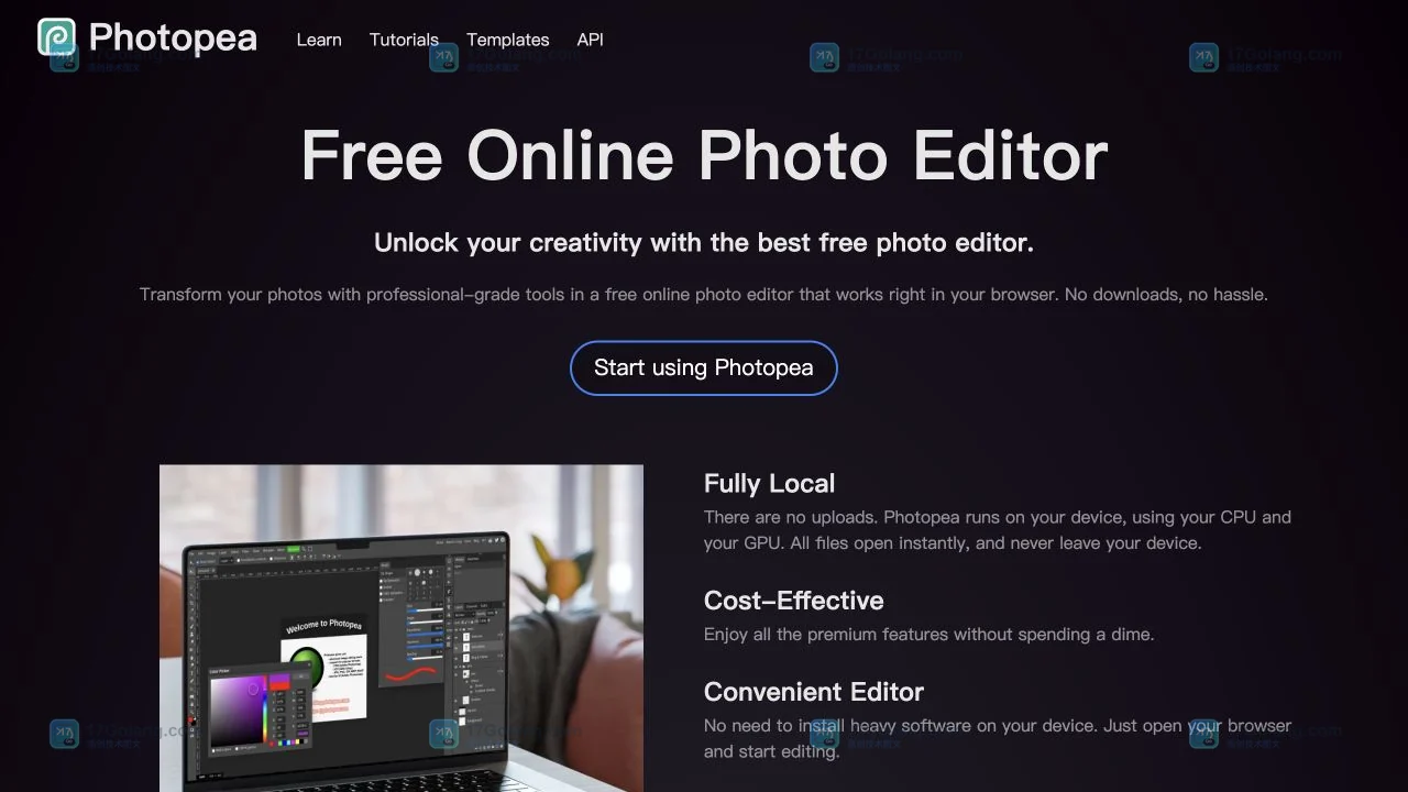 Photopea 怎么把透明 PNG 导出为 WebP：导出面板与透明背景核对