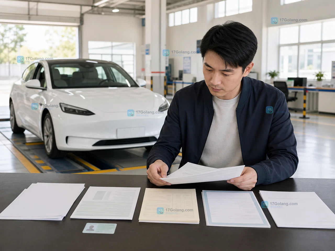新能源汽车新车上牌要准备哪些材料：注册登记凭证怎么核对
