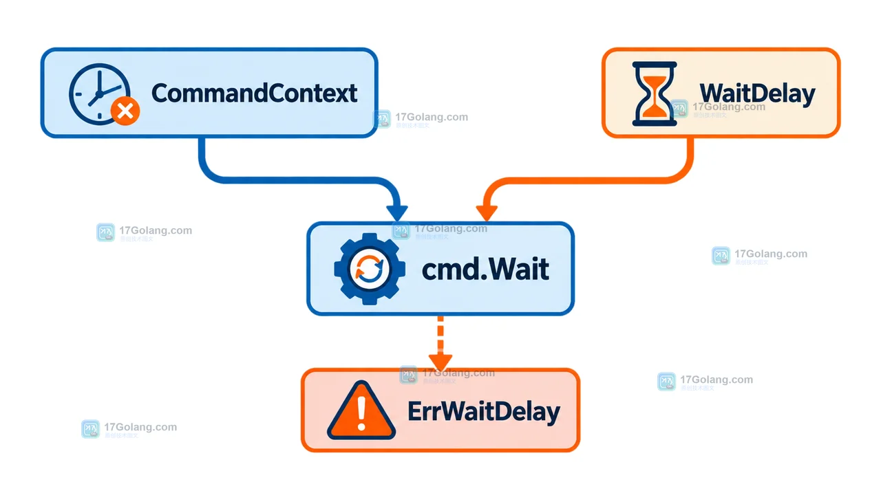Go 问答：外部命令 Cmd.WaitDelay 如何收住子进程管道阻塞