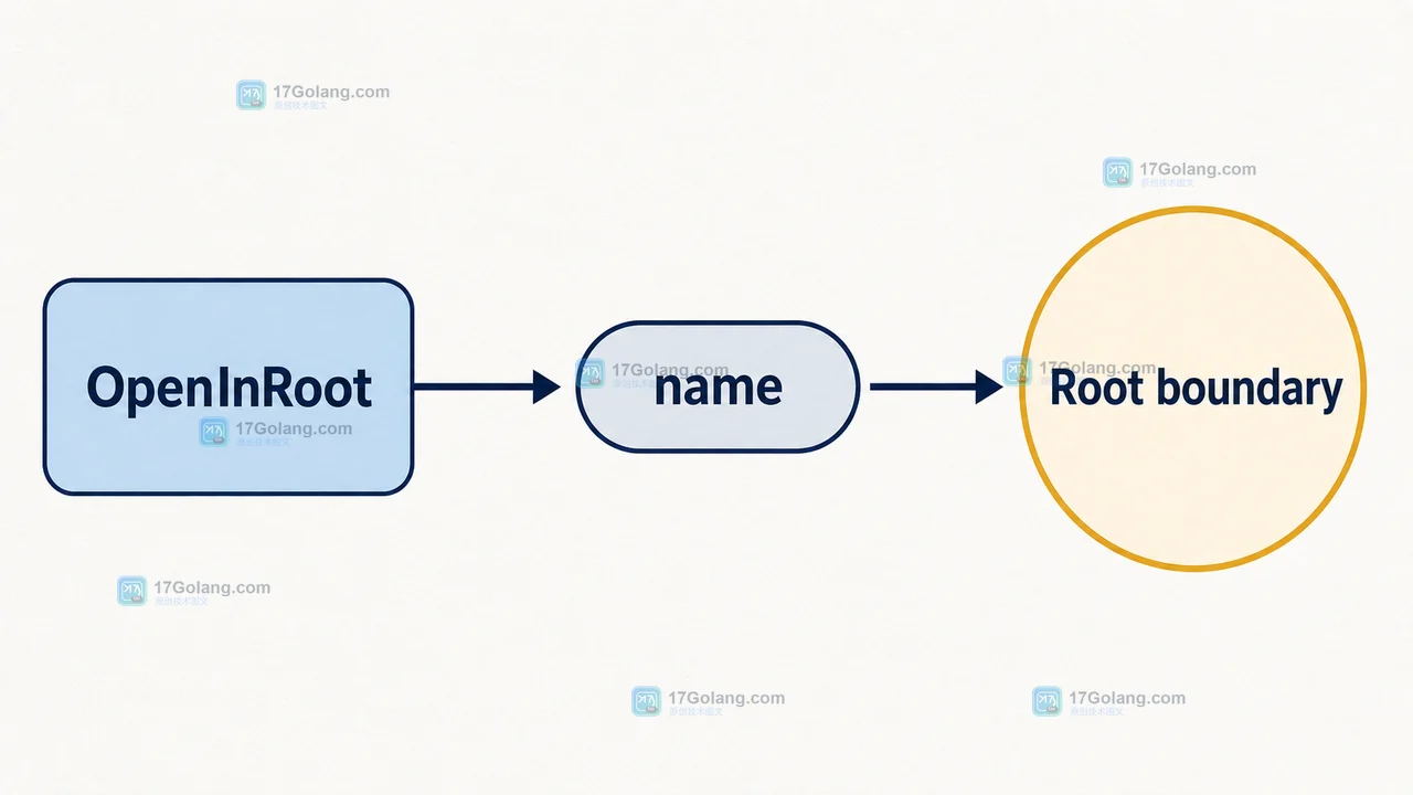 Go os.OpenInRoot 如何限制文件访问范围：目录边界与符号链接处理