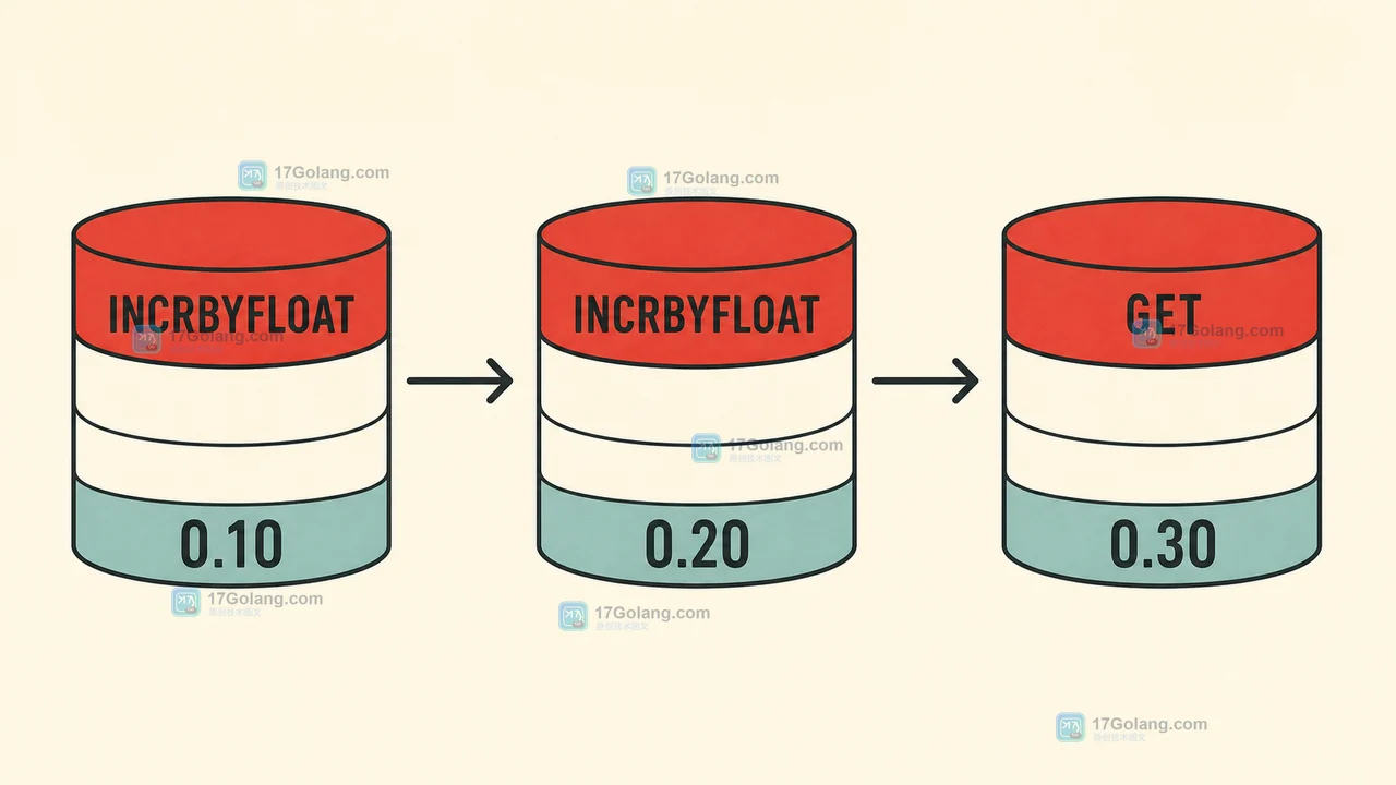 Redis INCRBYFLOAT 金额计算怎么验收：浮点结果、字符串格式与精度边界