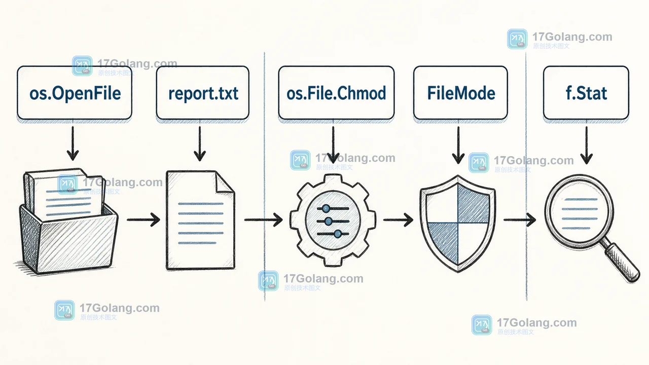Go os.File.Chmod 修改权限为什么在不同系统表现不同：模式位与平台限制