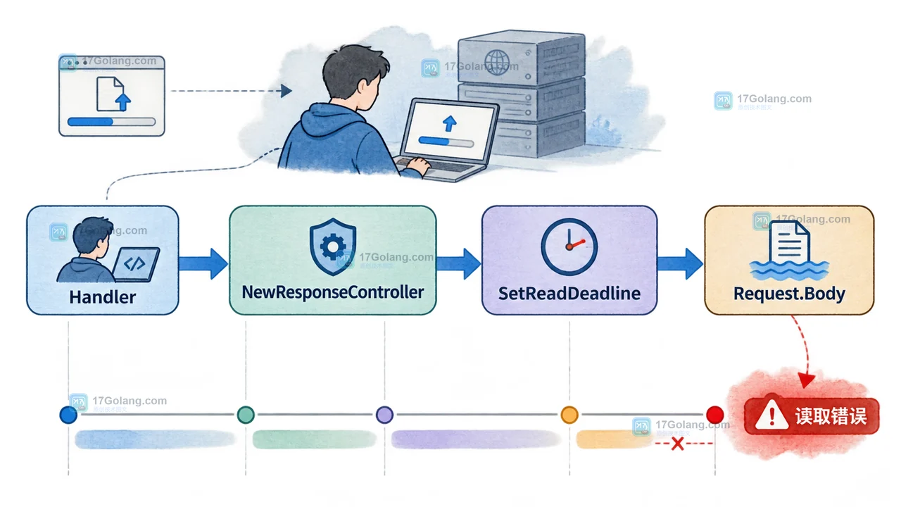 Go http.ResponseController 如何设置请求读写截止时间：连接级超时与错误处理