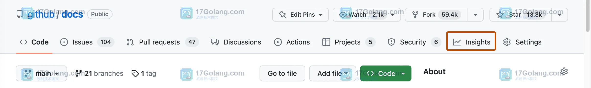 GitHub 网页如何查看仓库贡献者统计：Insights、Contributors 与时间范围核对