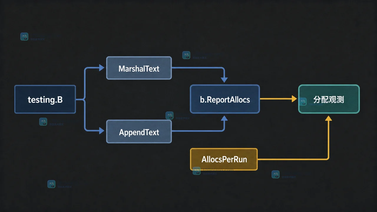 Go encoding.TextAppender 如何减少临时字符串：AppendText 与 MarshalerText 边界