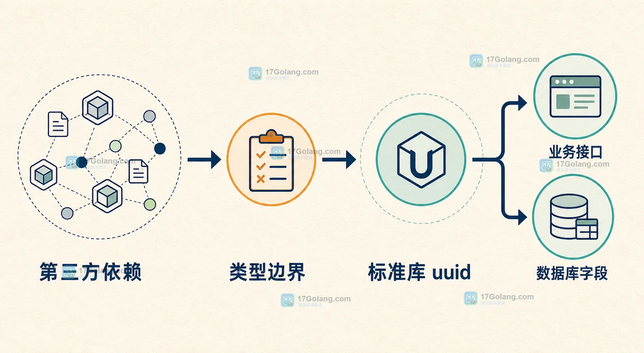 Go 1.27 新 uuid 包什么时候值得用：依赖收敛与替换风险