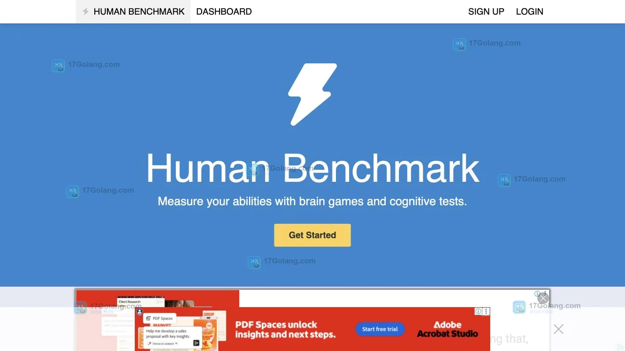 人类基准反应测试官网在哪？Human Benchmark反应速度测试怎么用