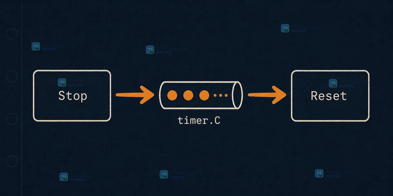 Go Timer 的 Stop、timer.C、Reset 顺序:先处理旧信号再复用定时器