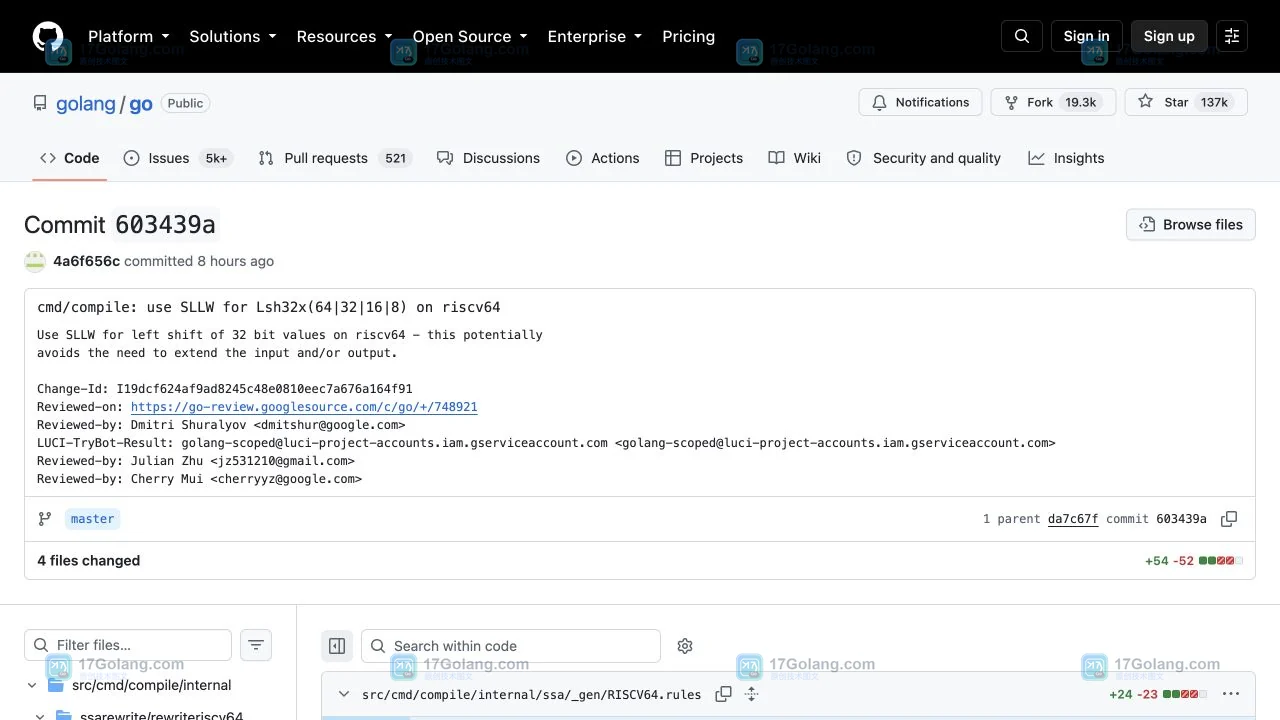 GitHub 网页端如何定位某次提交改动：从提交列表打开文件差异