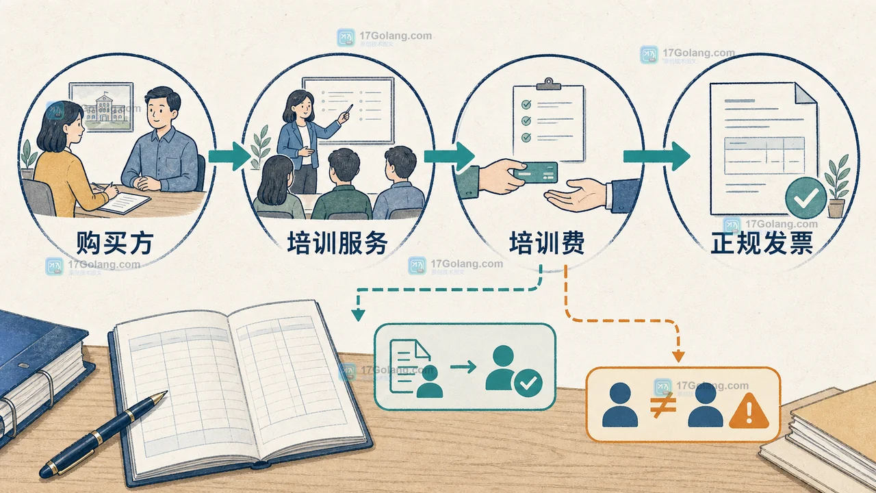职业培训机构收学费后怎么开正规发票：培训费项目、抬头与留存