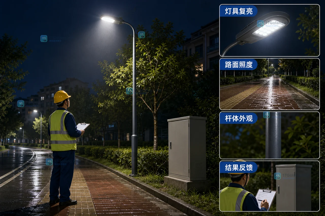 公共照明坏了怎么报修：12345提交位置、故障描述与工单回访