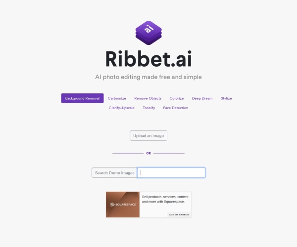 Ribbet.ai免费AI图片处理工具箱：一键去背景、老照片修复与高清放大