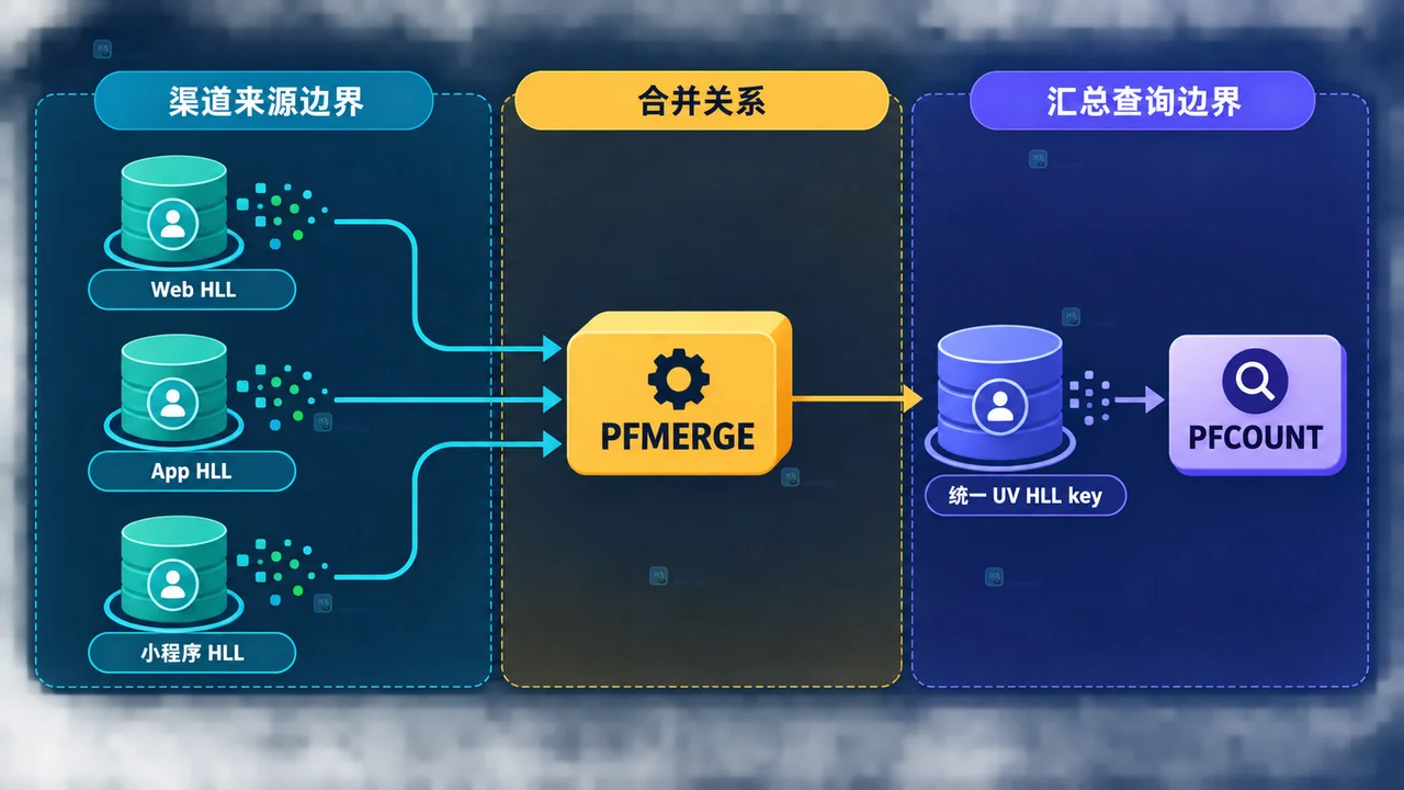 Redis 统计 UV 怎么用 HyperLogLog：误差和适用场景