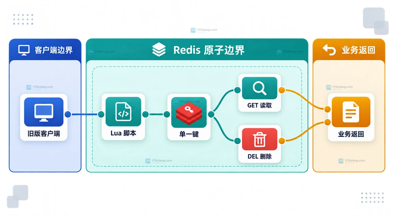 Redis 怎么读取后立即删除一次性令牌
