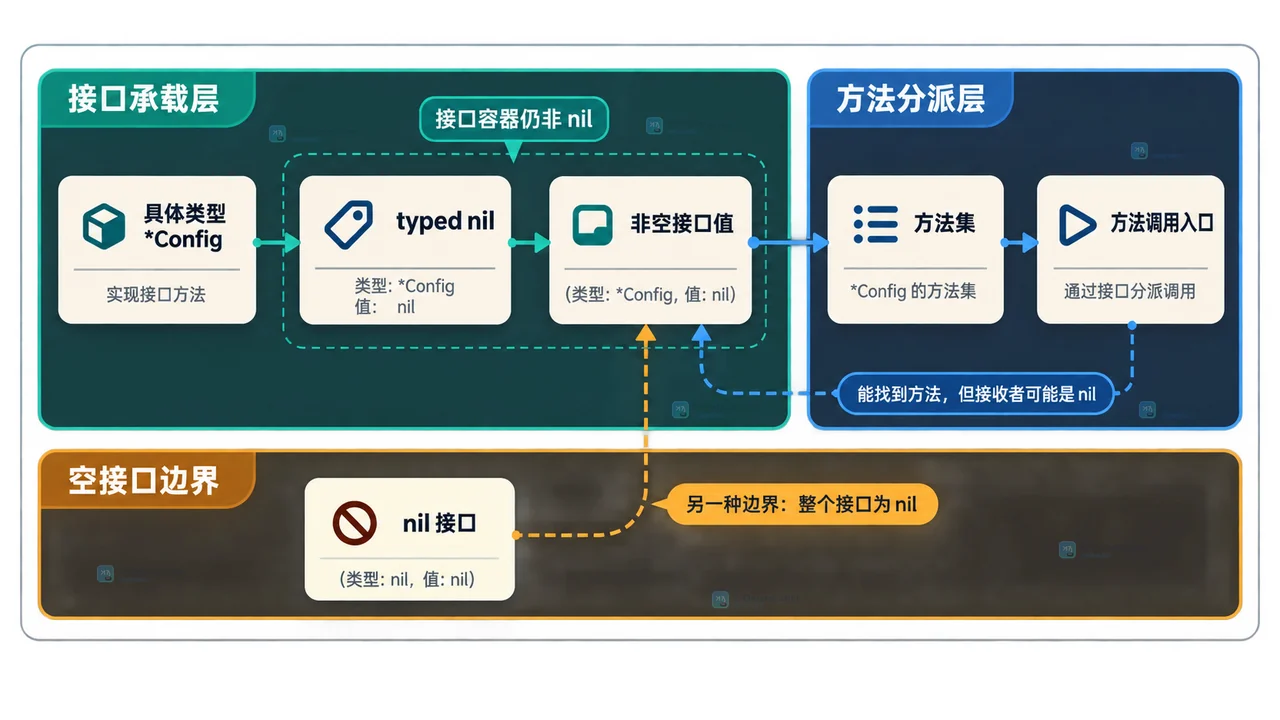 Go nil 指针方法为什么有时能调用有时会 panic