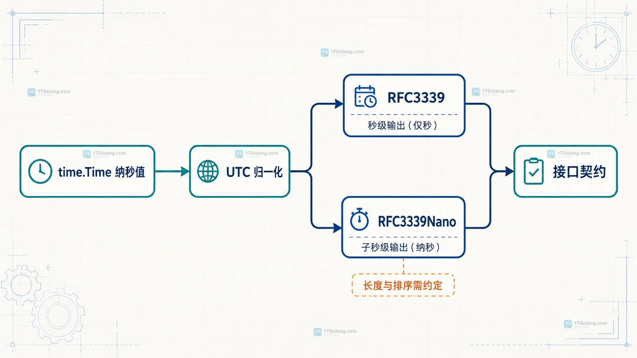 Go time.Time JSON 输出为什么带有时区和纳秒