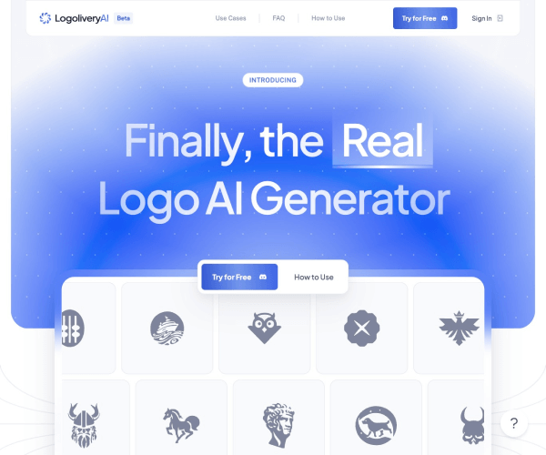 LogoliveryAI：免费Discord AI Logo生成器，支持SVG矢量格式下载
