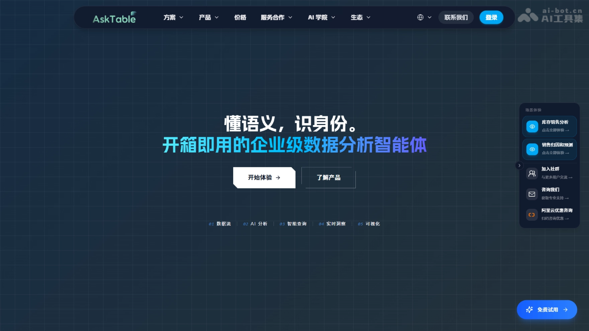 察言观数AskTable