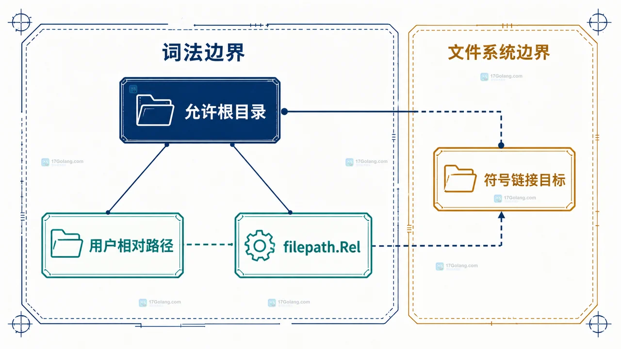 Go filepath.Clean 为什么不能代替路径权限检查
