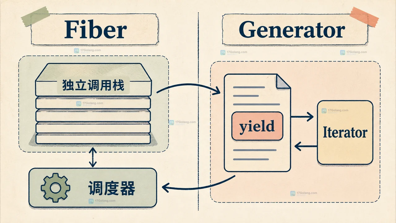 PHP Fiber::suspend 恢复值怎么在嵌套函数中传递