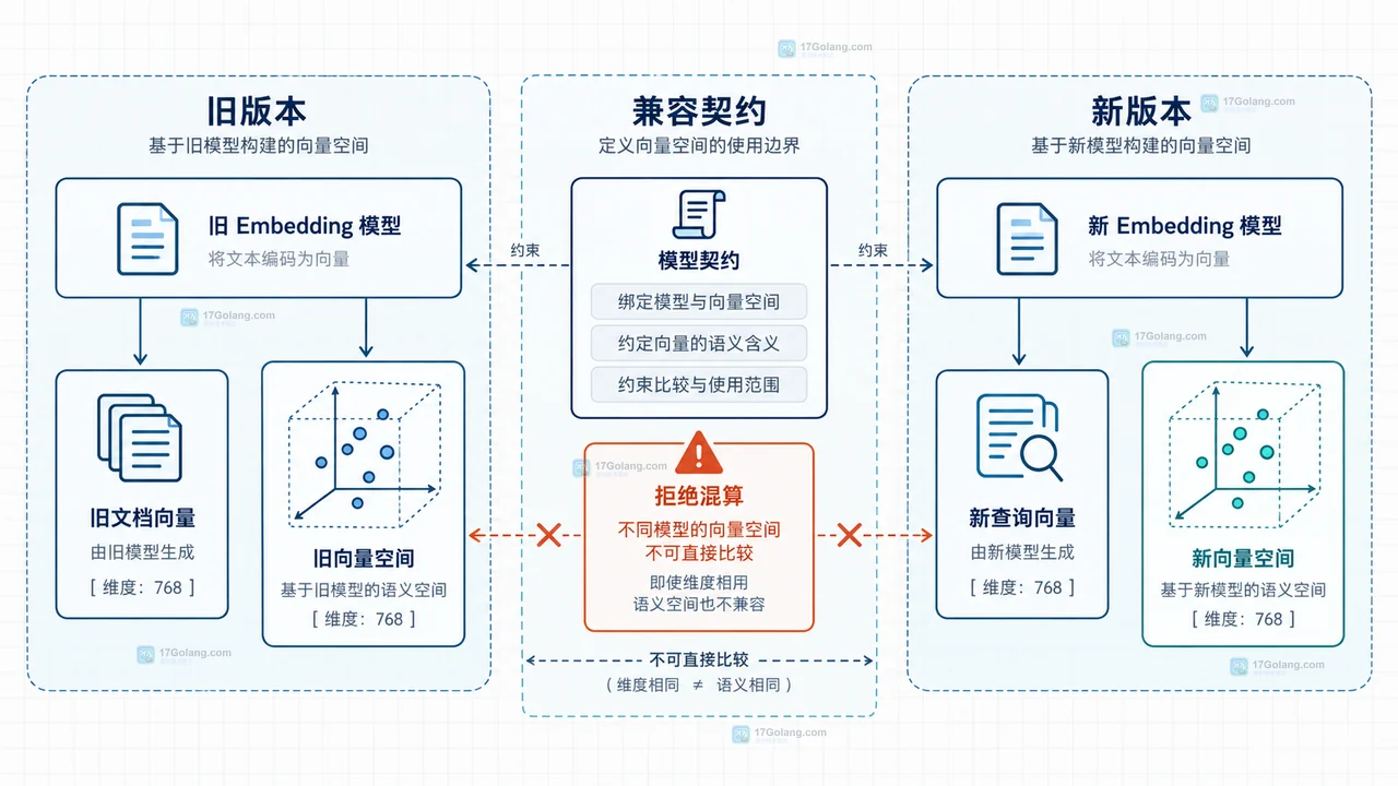 Embedding 模型更换后向量库为什么必须重建索引