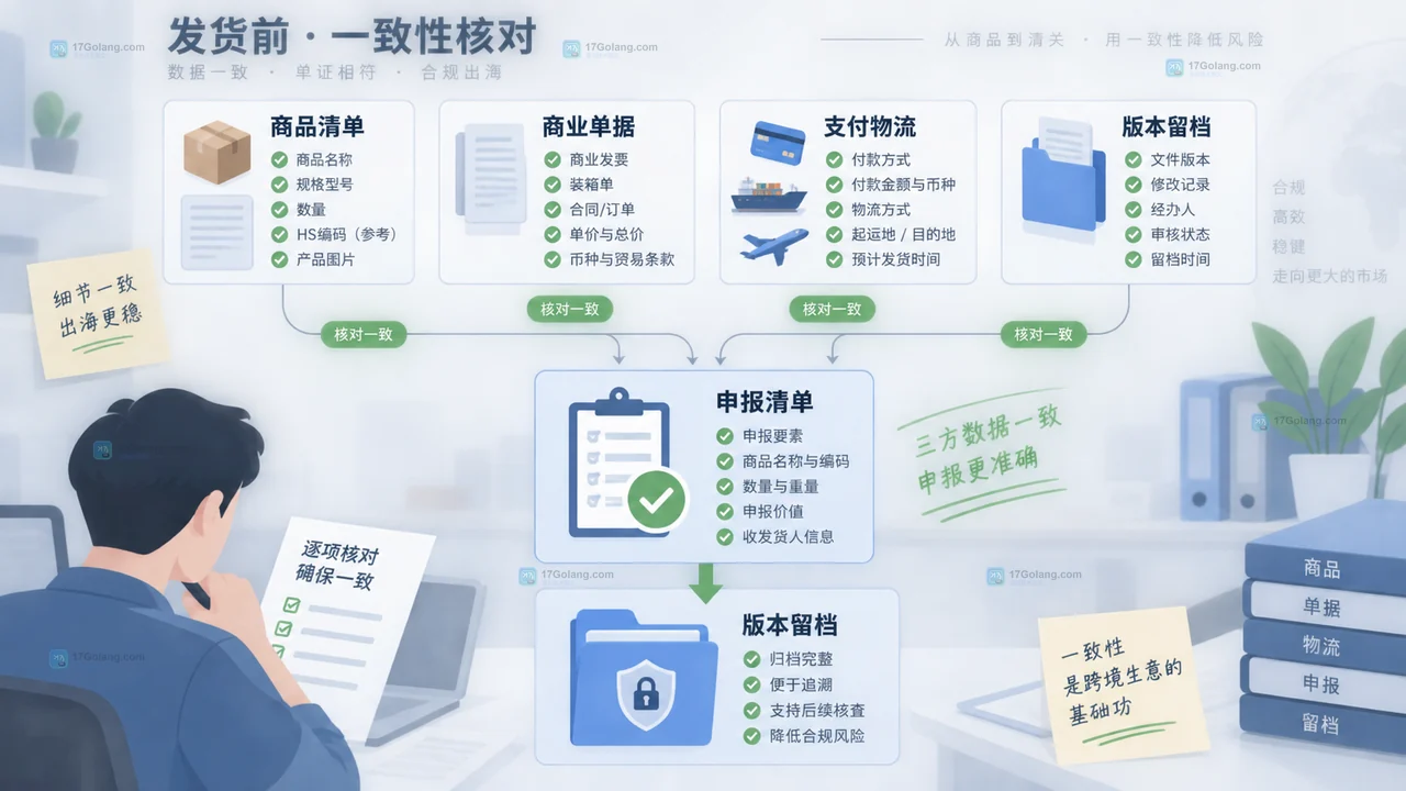 跨境电商发货前怎么核对商品归类和申报信息