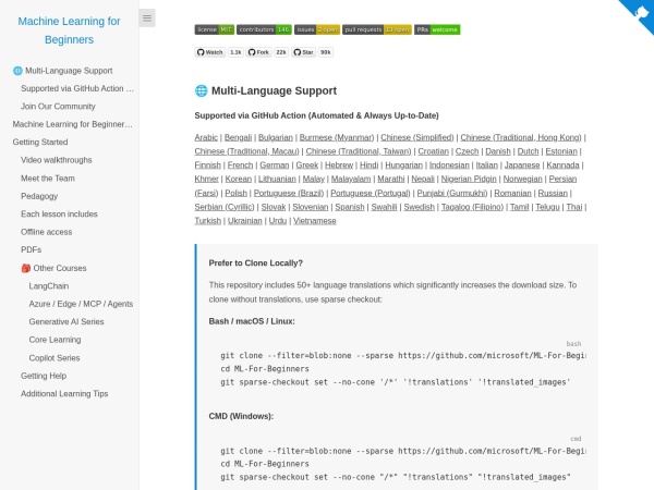 ML for Beginners