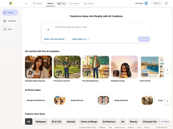 Bing Image Creator