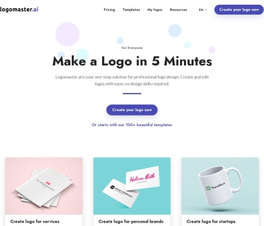 Logomaster.ai：5分钟AI智能生成专业Logo，零设计基础也能轻松上手