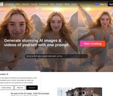 Imagine Me：AI艺术创作平台，个性化图像生成新体验