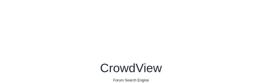 CrowdView
