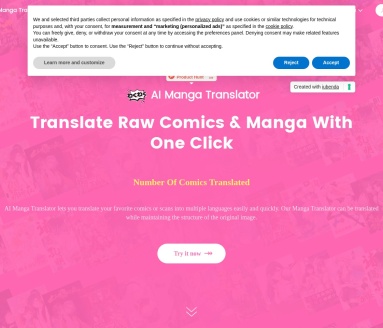 AI Manga Translator：一键翻译漫画，跨越语言障碍