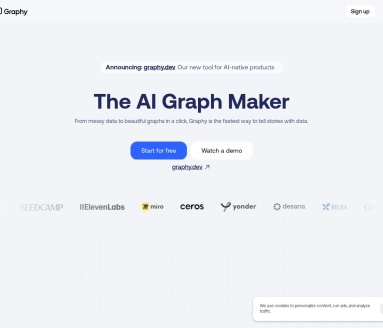 Graphy HQ：一键导入数据的可视化平台