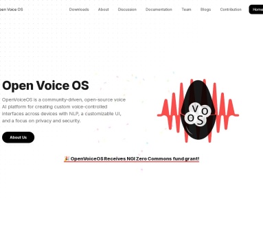 Open Voice OS：社区驱动的高度自定义开源语音AI平台