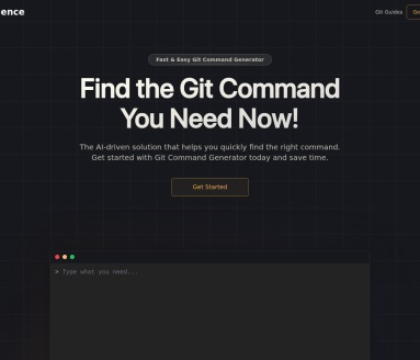 GitFluence：AI驱动Git命令神器，提升开发效率