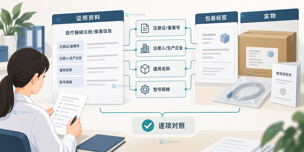 医疗器械采购验收时怎么核对注册证和产品批号