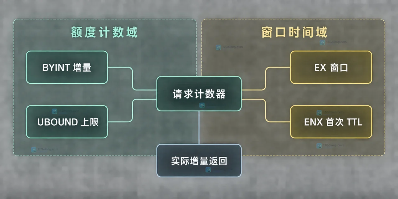 Redis 8.8 INCREX 怎么替代简单的 Lua 限流计数